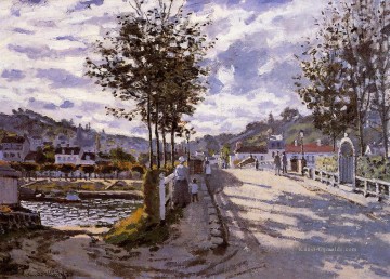 die Brücke bei Bougival Claude Monet Ölgemälde